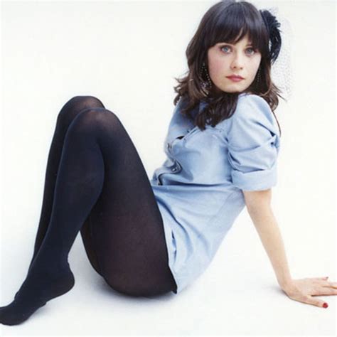 zooey deschanel tights